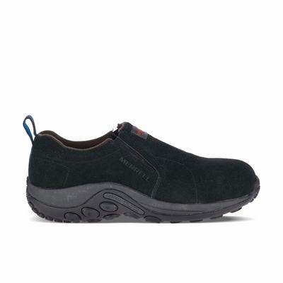 Merrell Jungle Moc Alloy Toe Wide Width Slip On Skor Herr Svarta (SE103652)